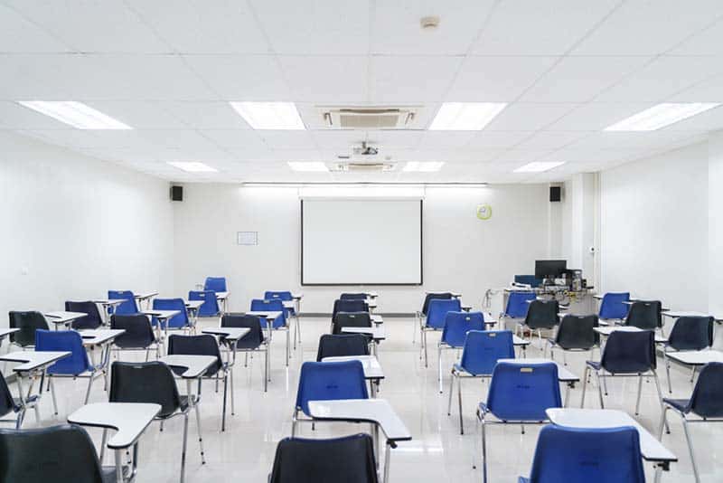 college lecture room