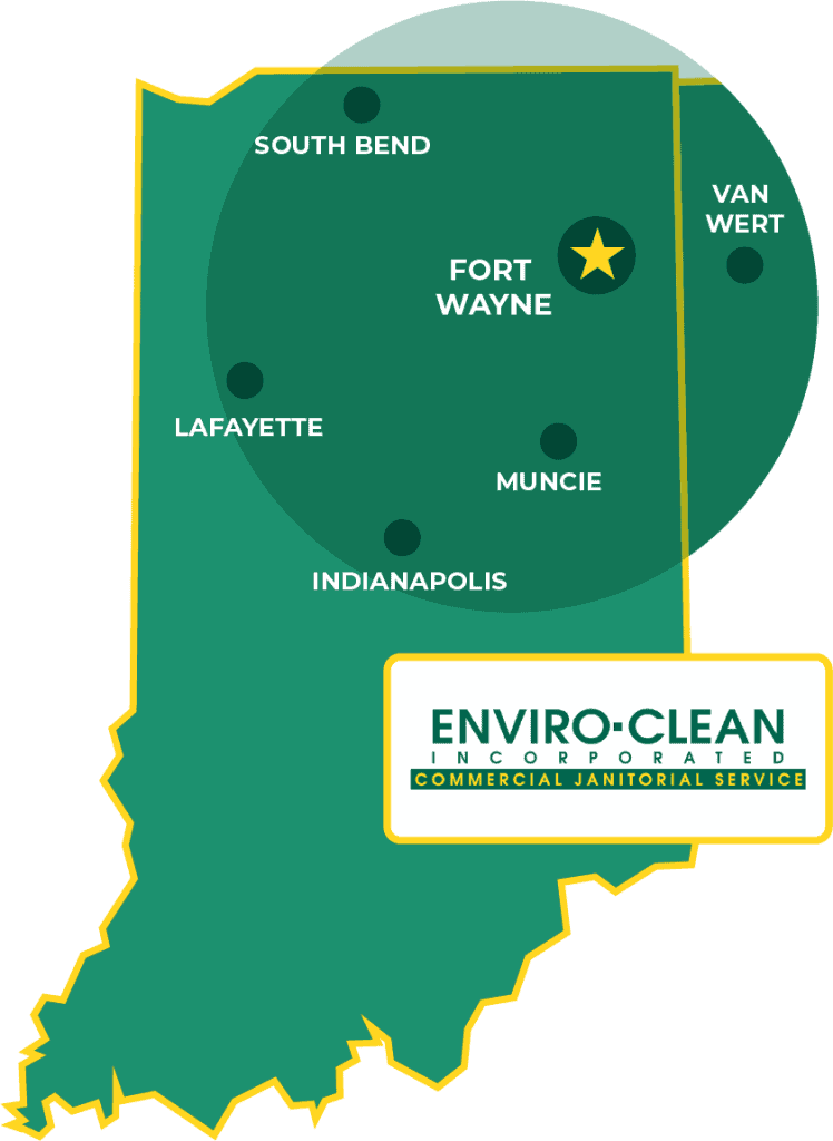 Enviro-Clean Service Area Map